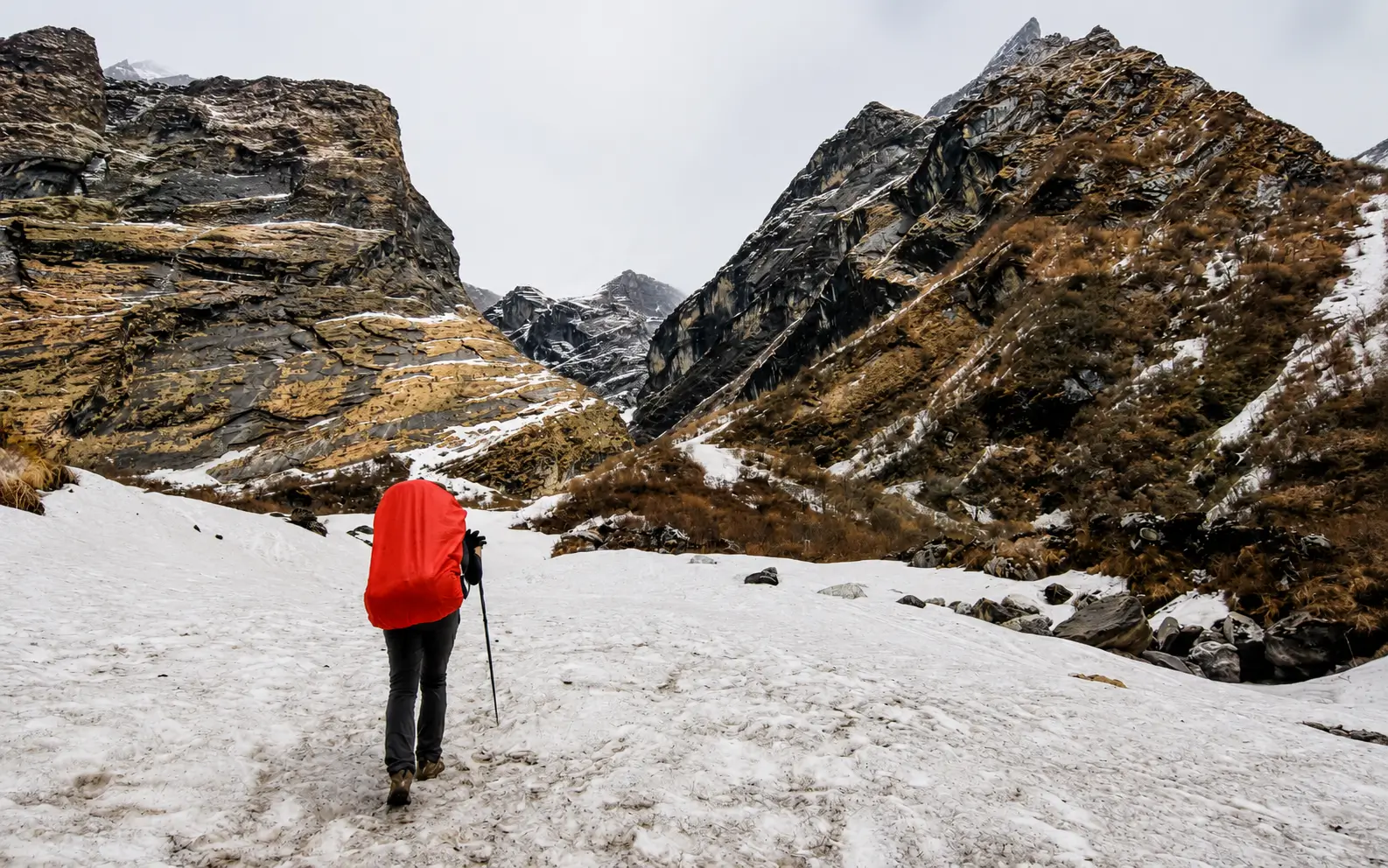 Experienced Himalayan trekking team