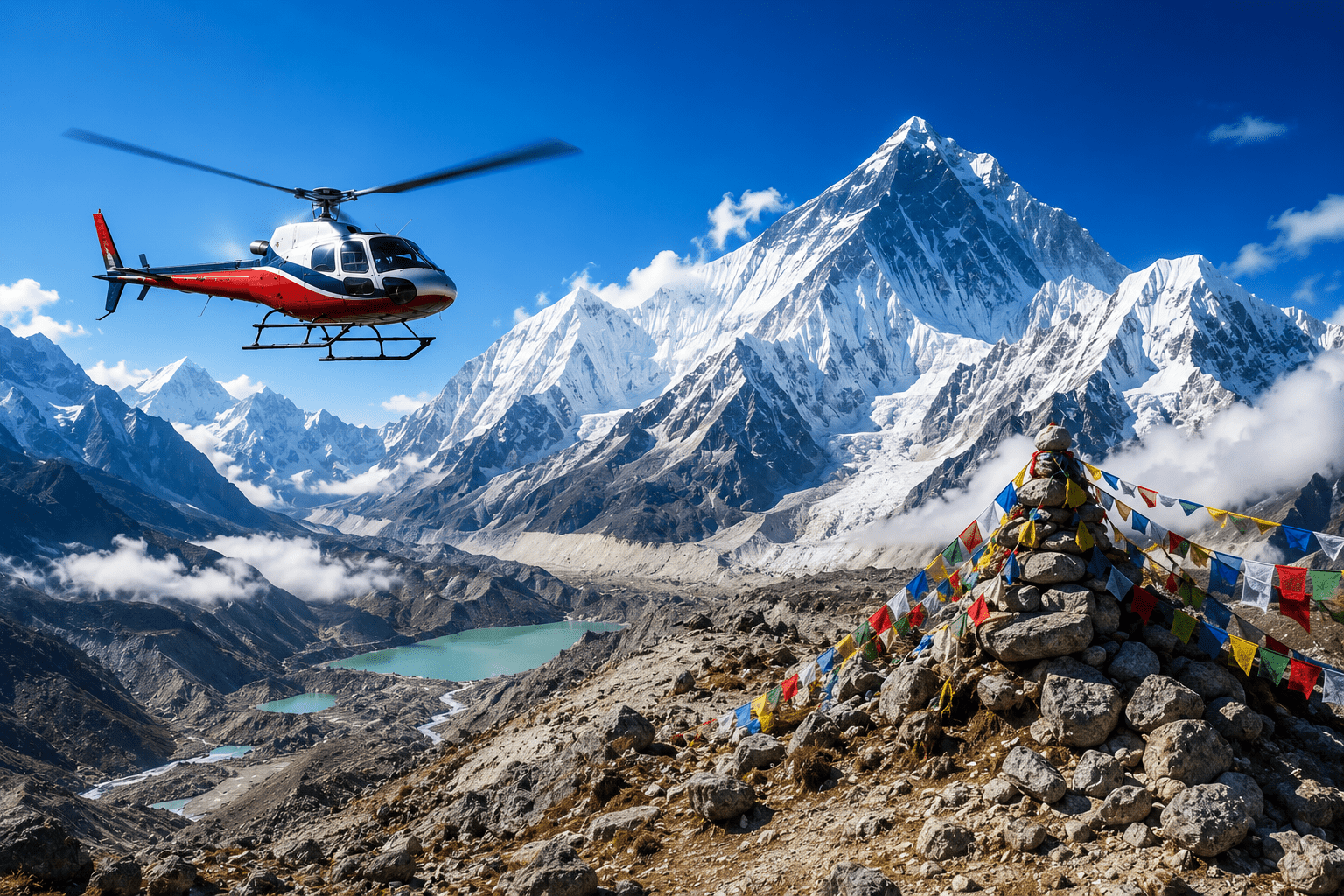 Everest Base Camp helicopter tour